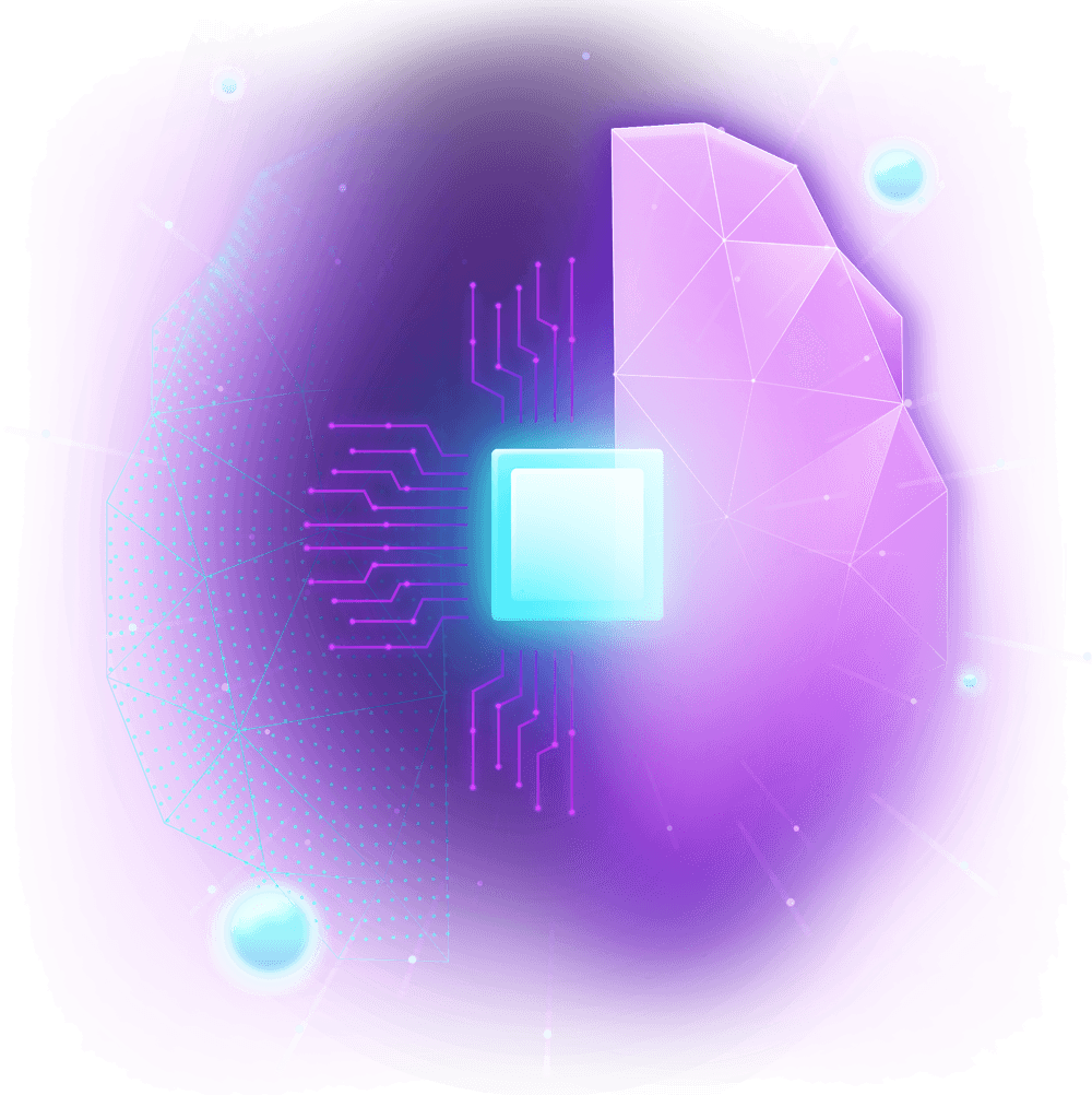 AI Brain Illustration